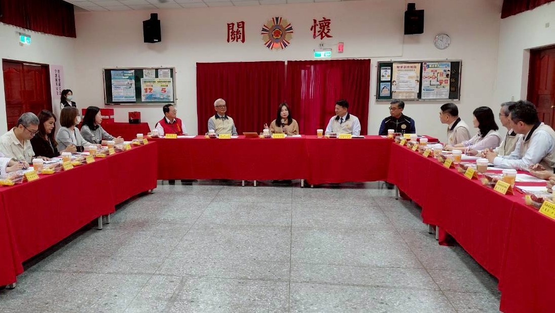 馬文君率隊視導南投榮服處 肯定榮民照護數位轉型成效
