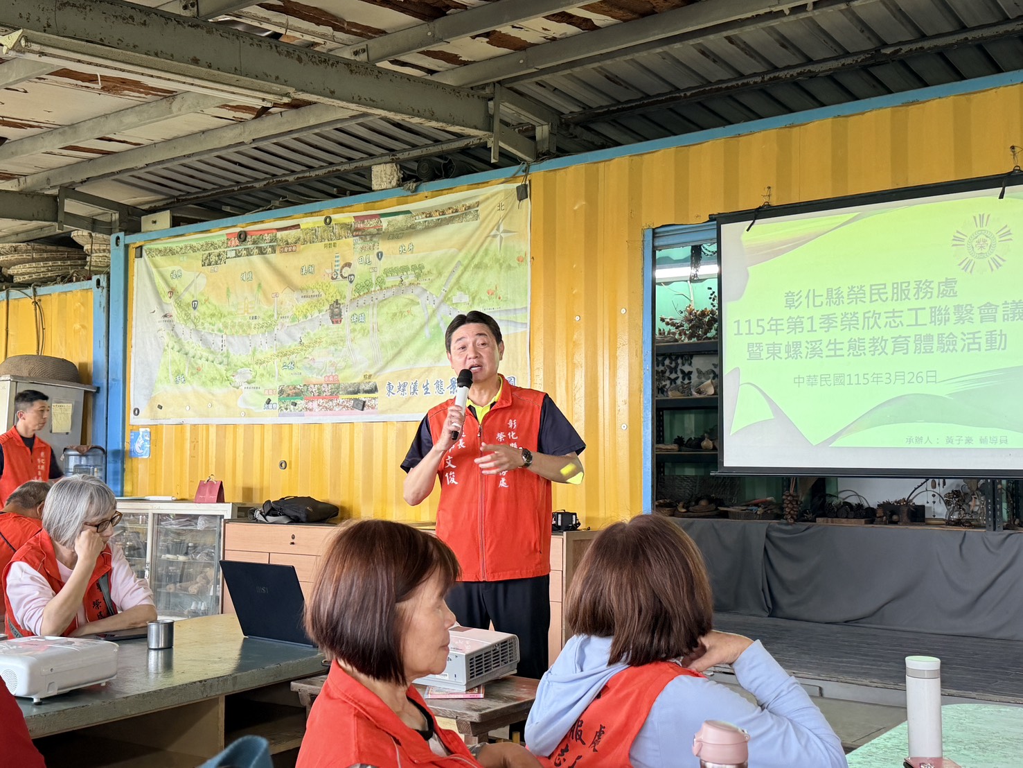 守護溪畔志工同行!彰化榮服處東螺溪體驗綠色生命力4