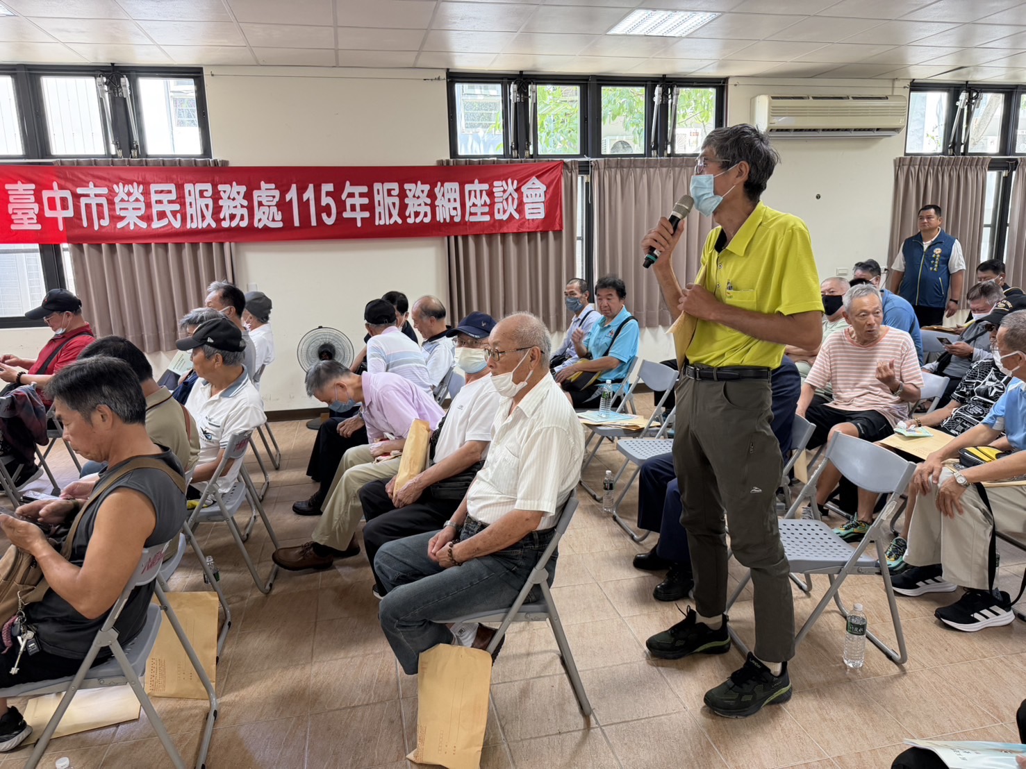 中市榮服處辦理分區座談 跨界結合長照醫療與反詐騙守護榮民