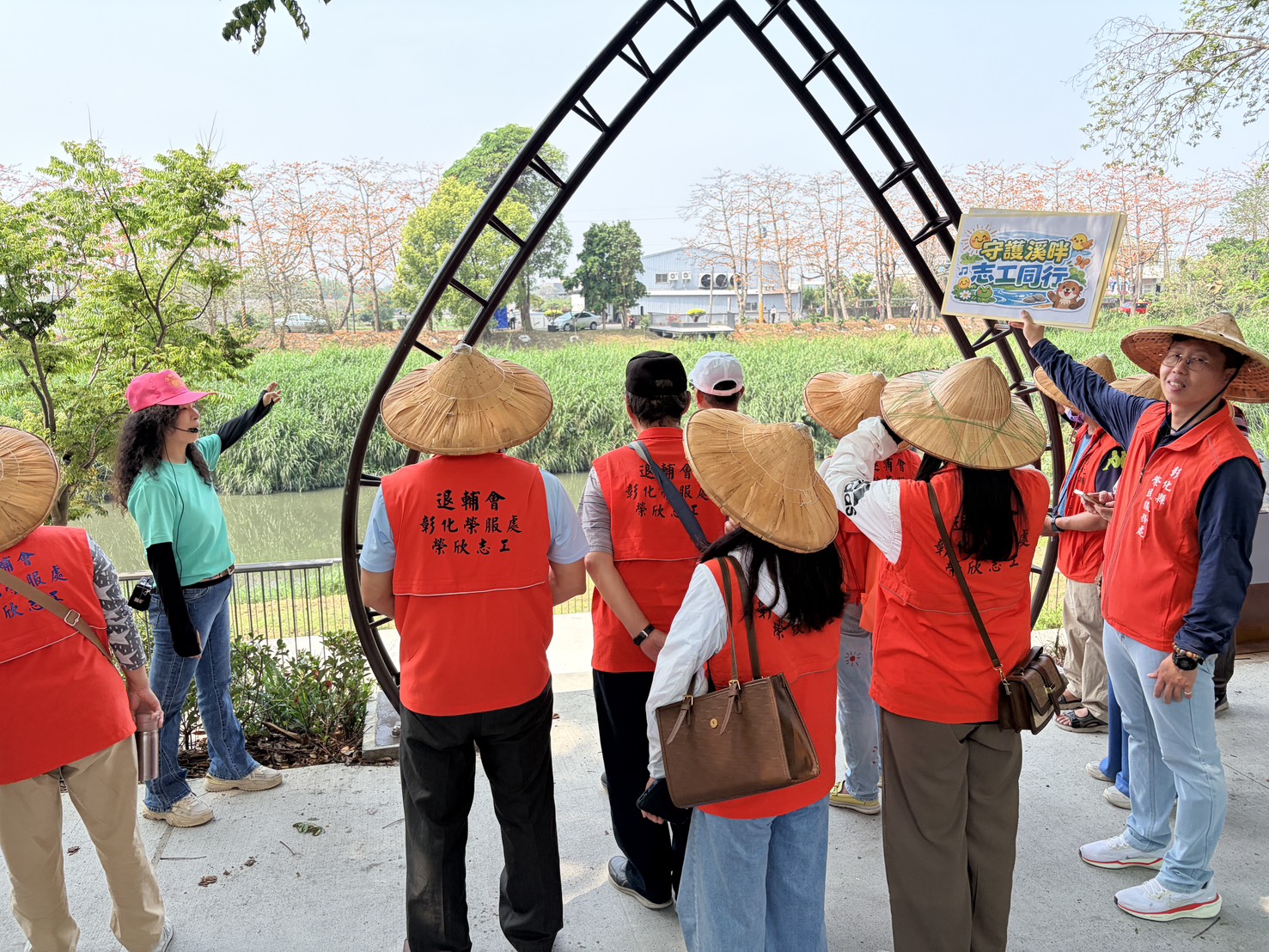 守護溪畔志工同行!彰化榮服處東螺溪體驗綠色生命力6