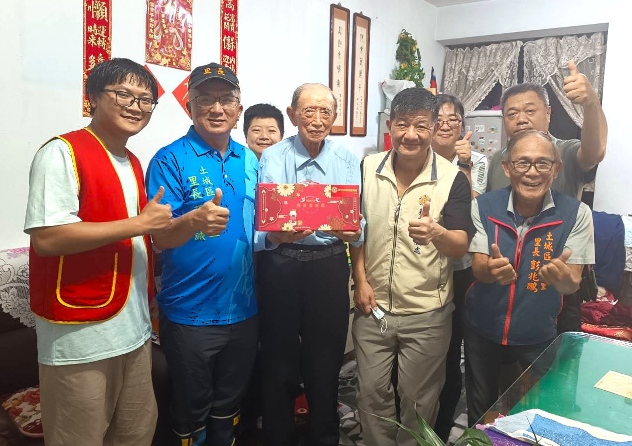 新北市榮服處、華山基金會、在地里長及台北榮總共  同居家健康評估