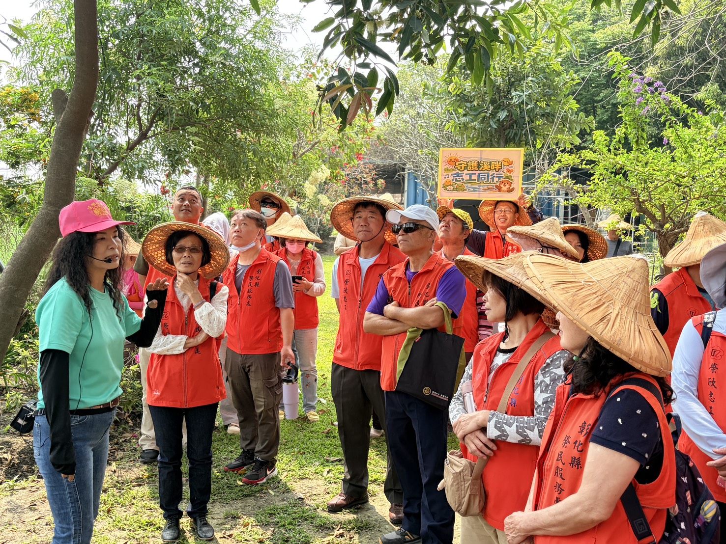 守護溪畔志工同行!彰化榮服處東螺溪體驗綠色生命力7
