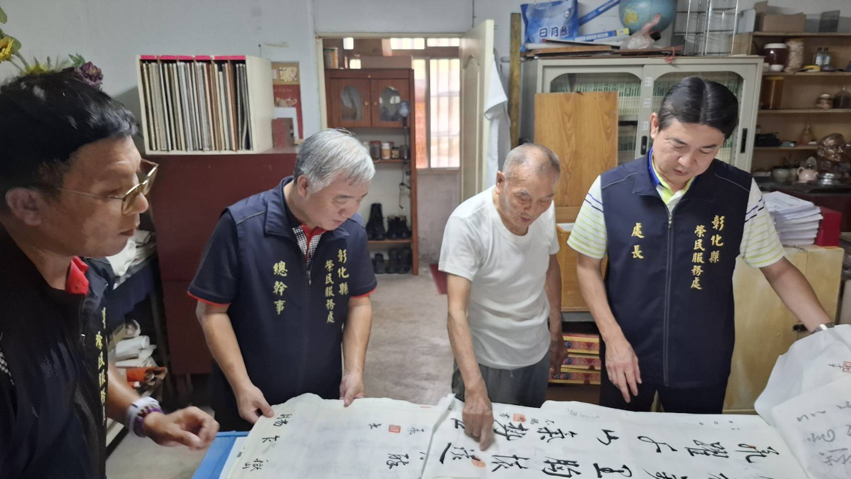 墨香傳情感謝輔導會 榮民展現允文允武精彩人生4