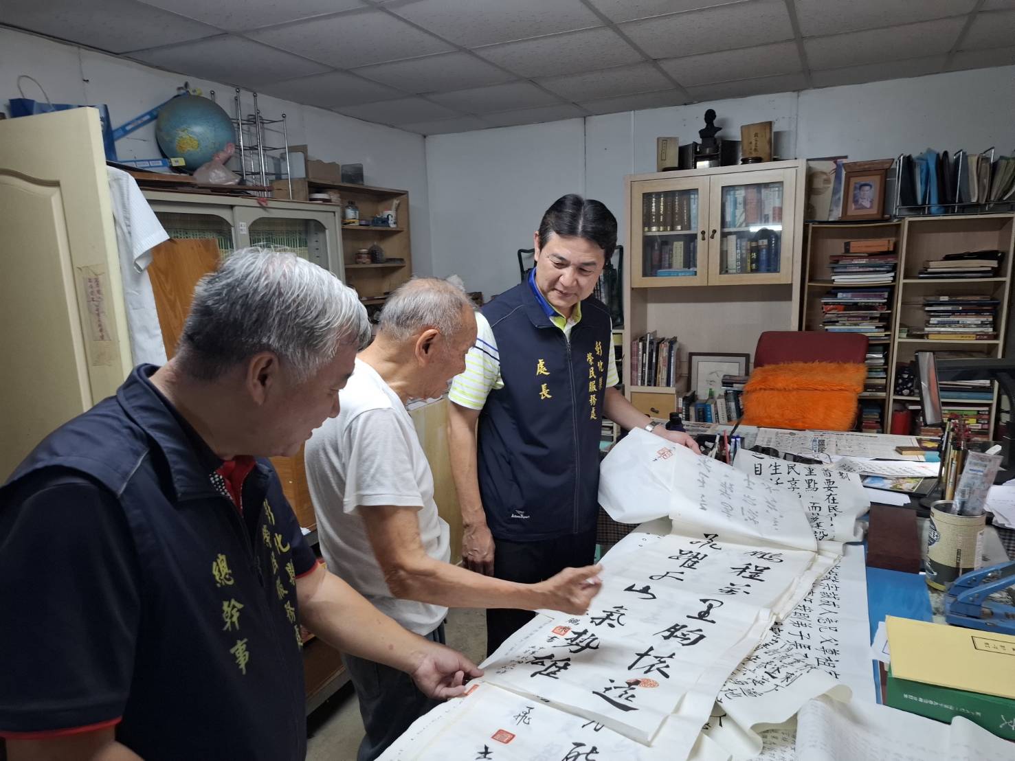 墨香傳情感謝輔導會 榮民展現允文允武精彩人生7