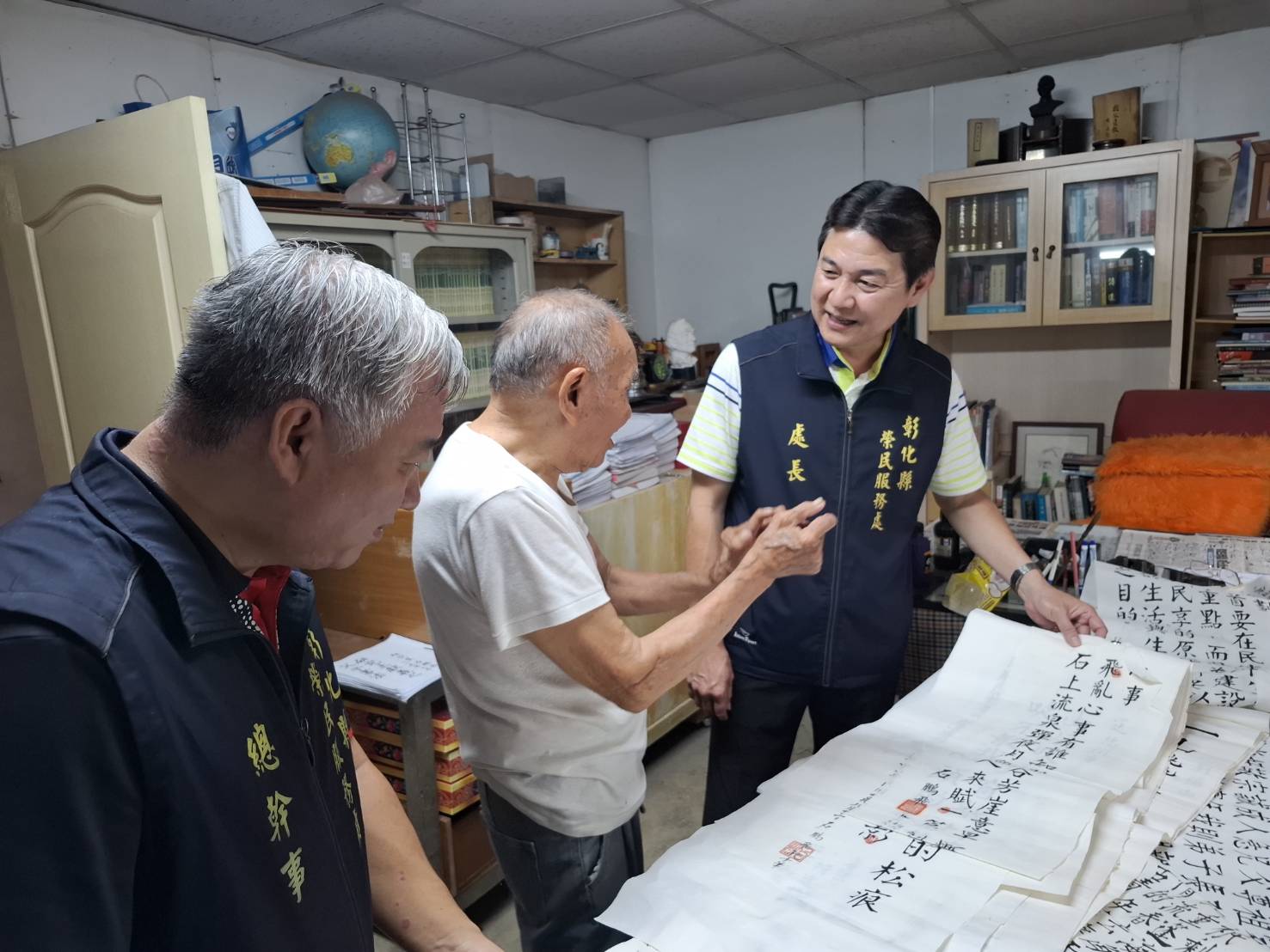 墨香傳情感謝輔導會 榮民展現允文允武精彩人生6