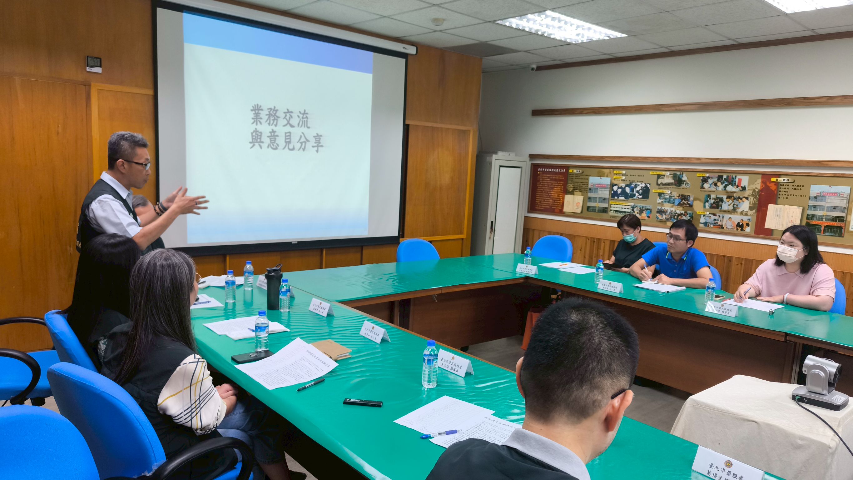 臺北市與基隆市榮服處攜手精進榮民就學就業服務交流