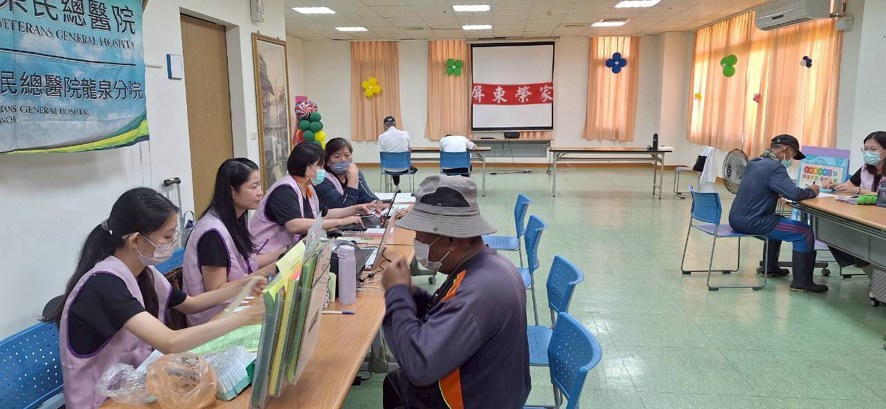 115年07月15日健康「篩」進屏東榮家 攜手屏東榮總守護住民與員工健康