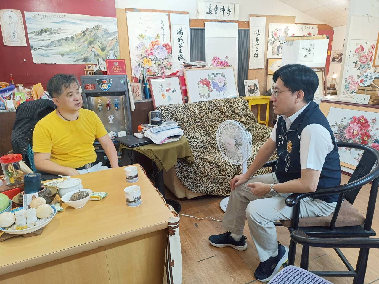 南投縣榮服處攜手後備指揮部 推動安心御老平台強化高齡榮民眷照顧