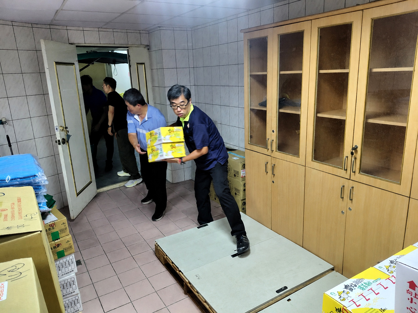 愛心匯聚幸福傳遞 榮民林永偵攜手善心人士捐贈物資關懷南投榮民眷