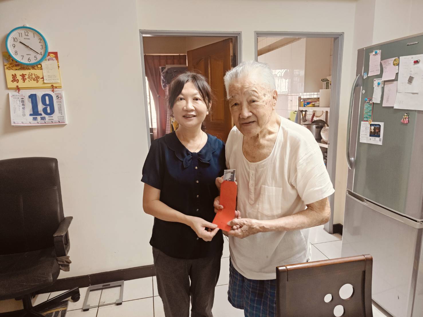 中華佛教善緣慈善會愛綿延 關慰嘉義百歲榮民(眷)03