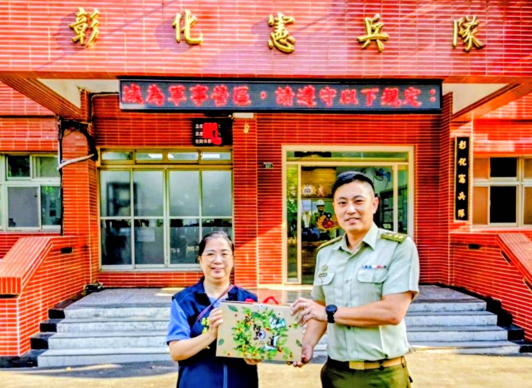 彰化縣榮服處前進彰化憲兵隊 宣導退役官兵權益預劃未來職涯藍圖1
