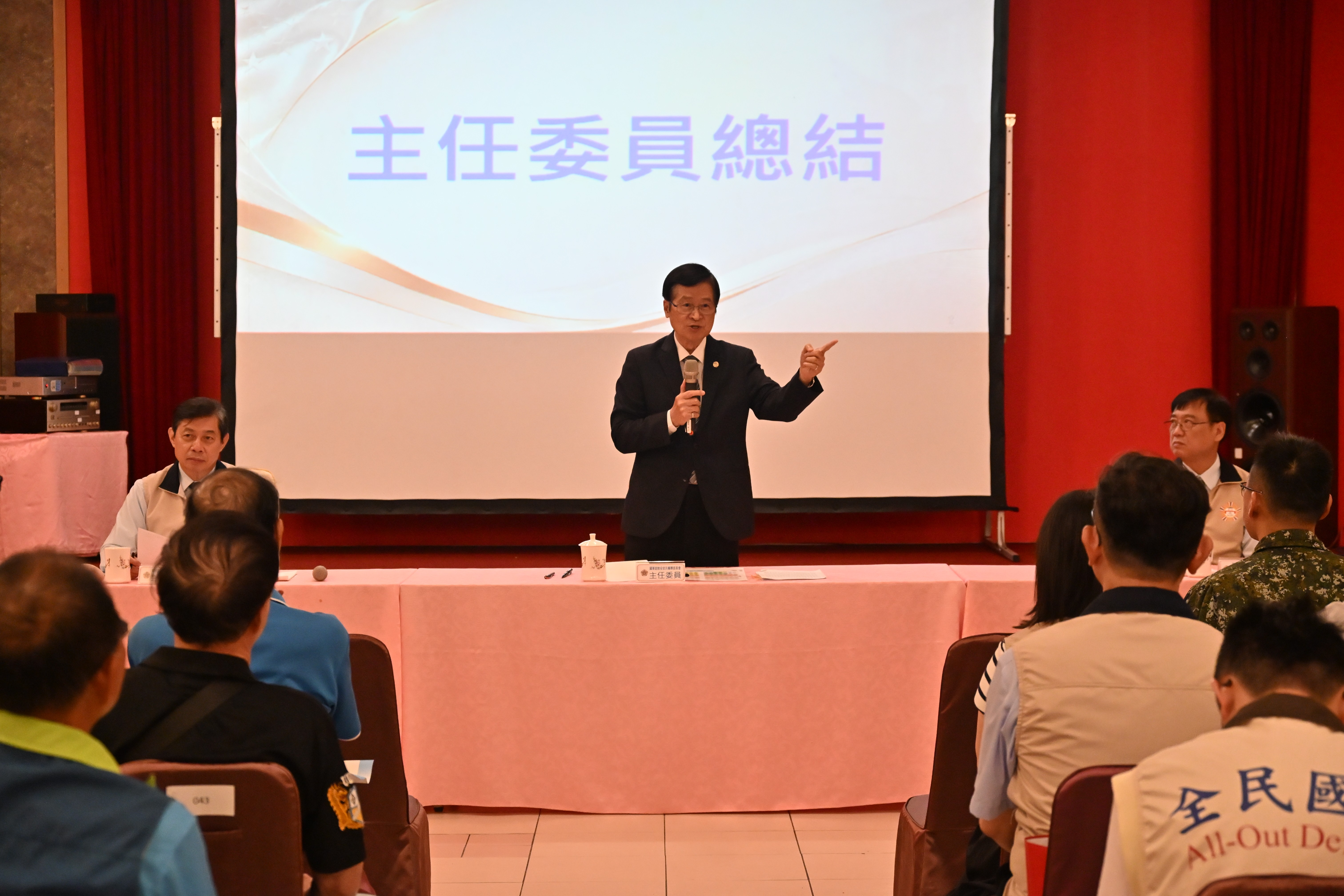 嚴德發主任委員勉勵期許 凝聚共識共創榮民服務新局