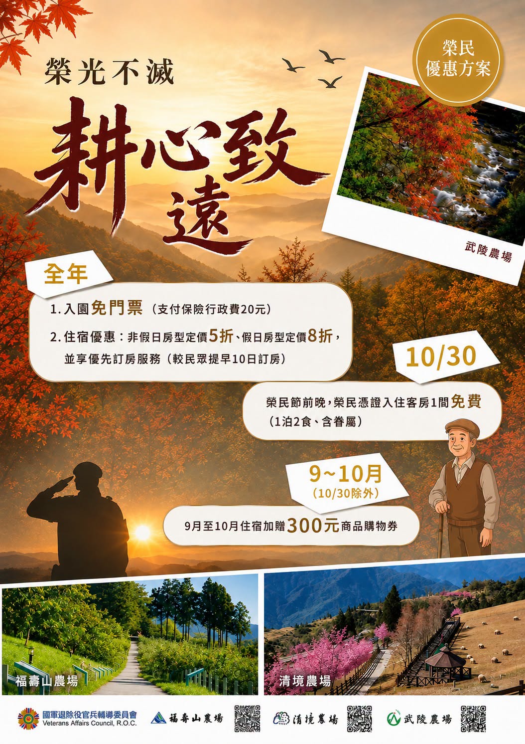 榮民優惠方案