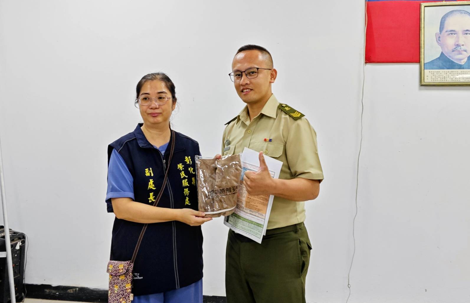 彰化縣榮服處前進彰化憲兵隊 宣導退役官兵權益預劃未來職涯藍圖2
