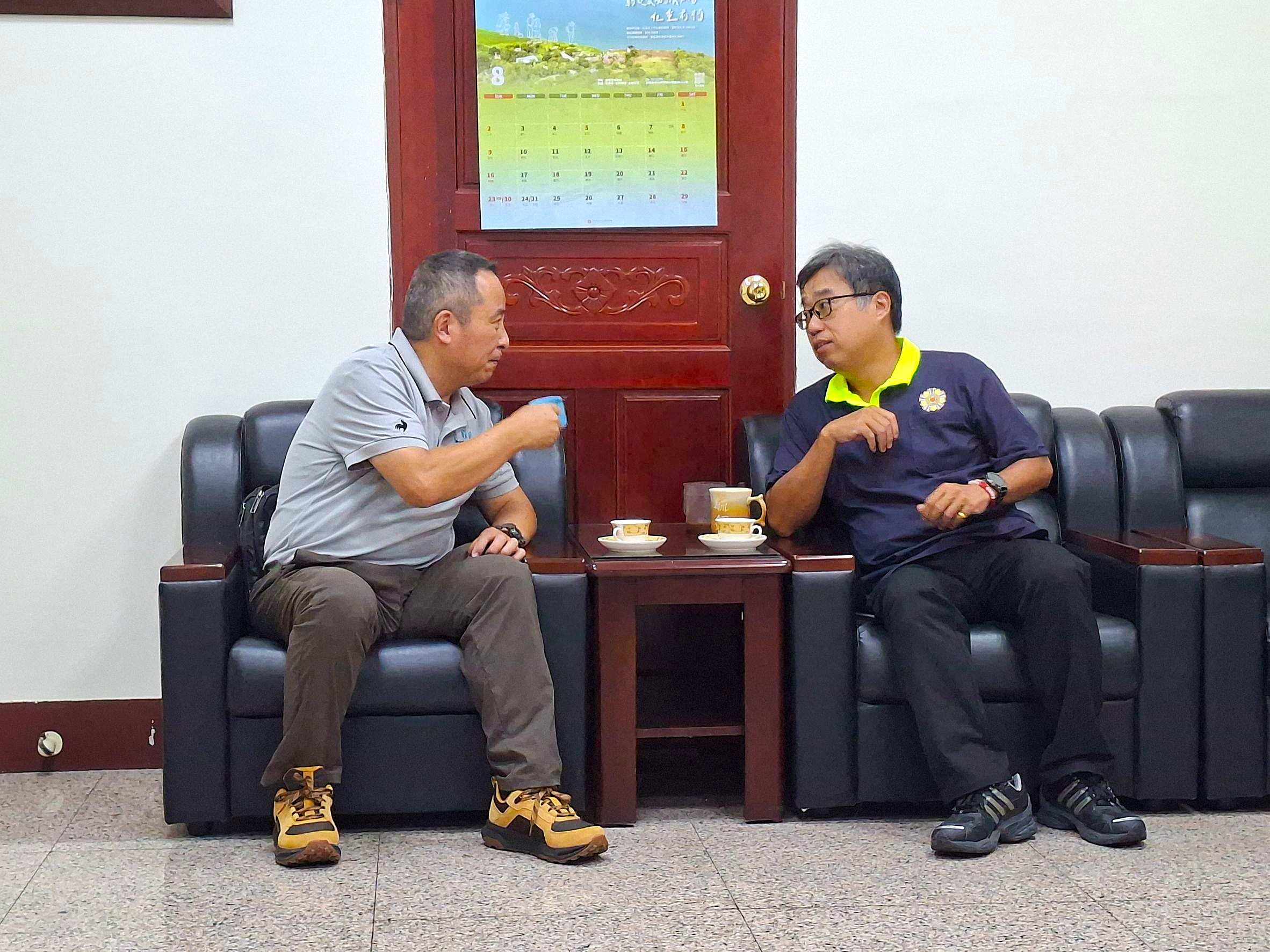 愛心匯聚幸福傳遞 榮民林永偵攜手善心人士捐贈物資關懷南投榮民眷