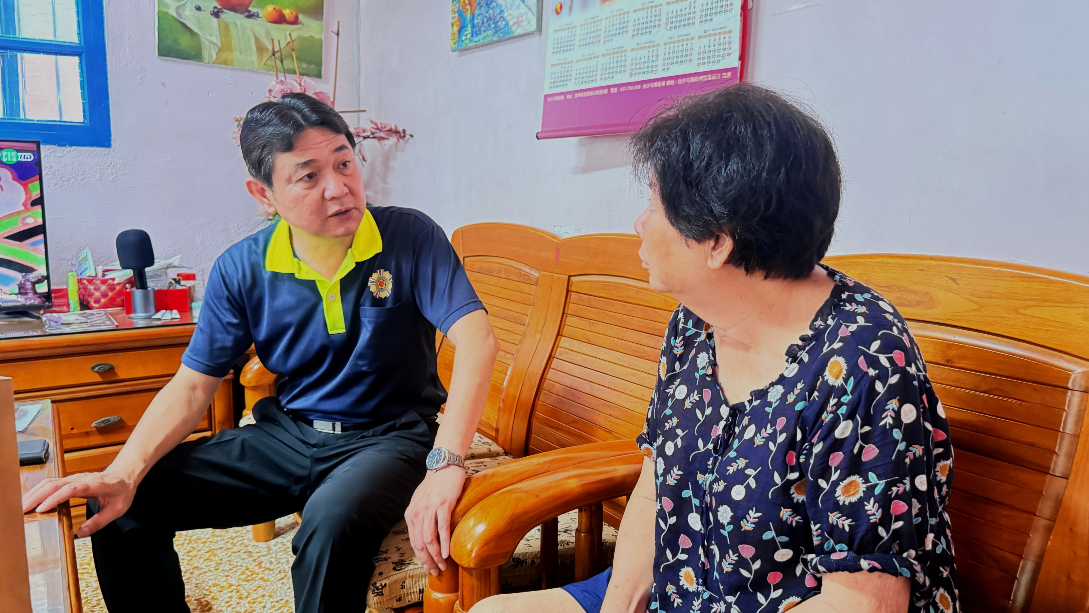 愛與陪伴不缺席 彰化榮服處溫暖關懷獨居榮民和遺眷4-4