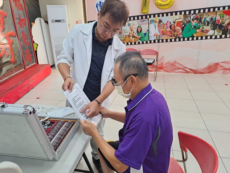 115年8月12日榮民驗光配鏡巡迴服務守護靈魂之窗，讓愛與清晰零距離