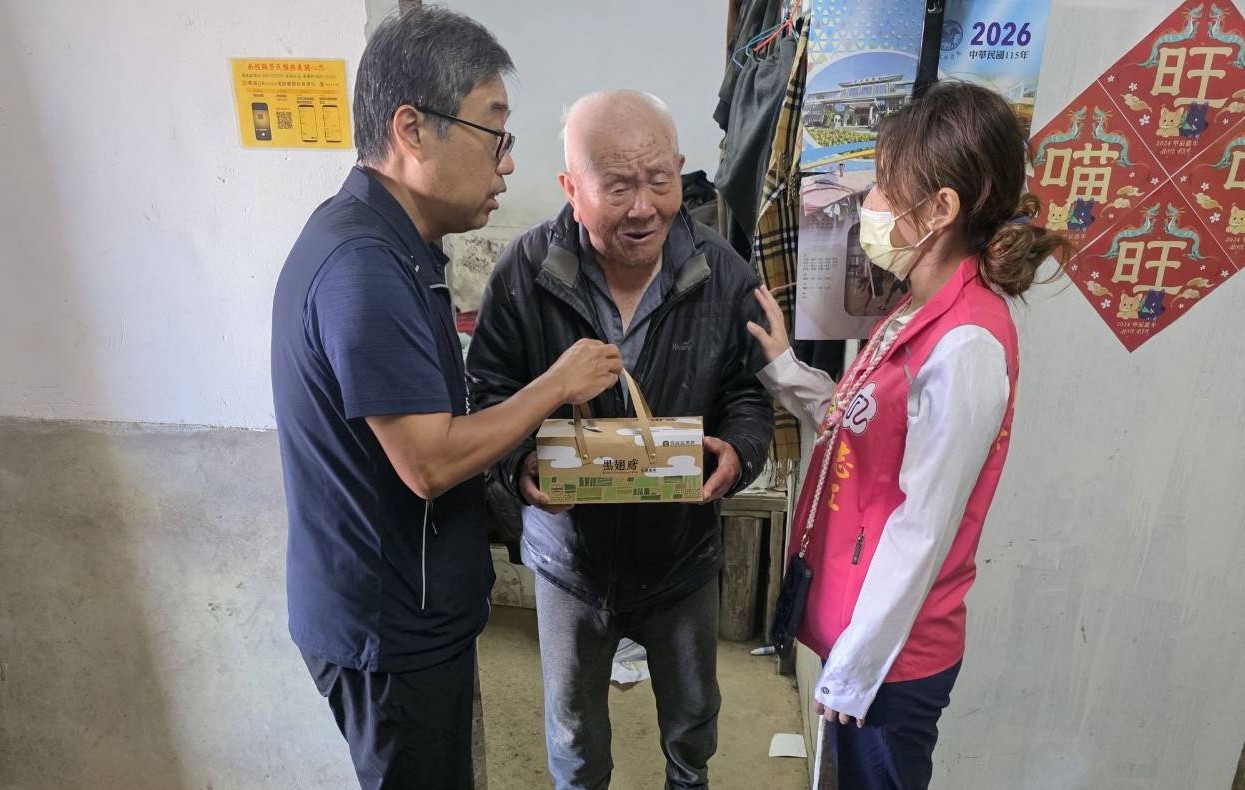 關懷不畏山路遠!南投縣榮服處深入華崗部落關懷榮民長輩