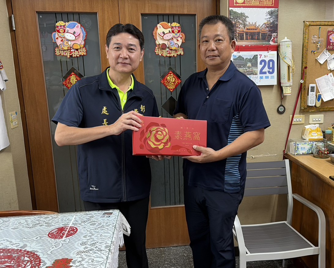 彰化榮服處處拜會彰化市後備憲兵聯絡中心連結社福資源並提升愛國意識