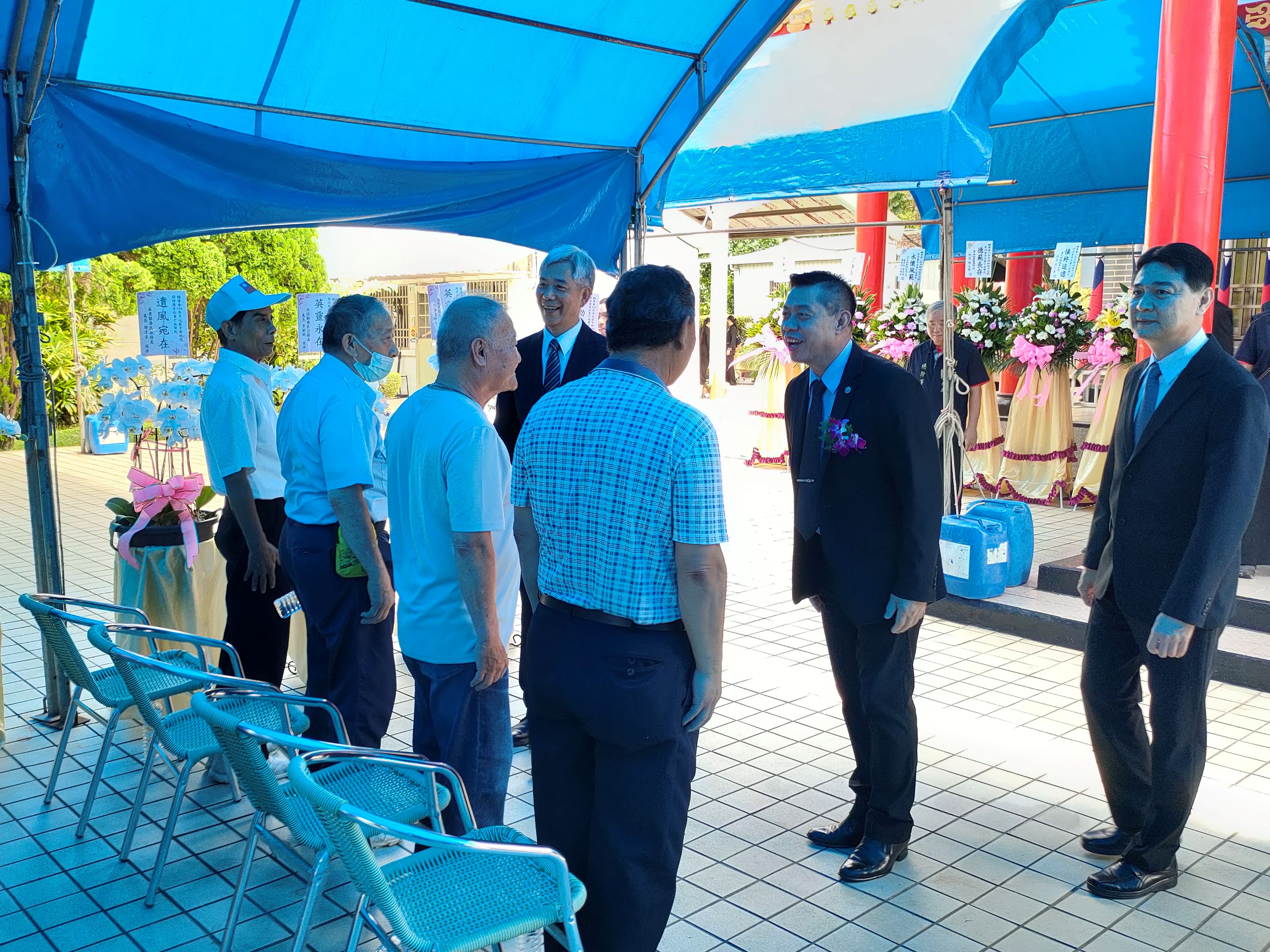 彰化縣榮服處辦理輔導會中元節中區祭悼典禮 緬懷榮民犧牲奉獻精神6-6