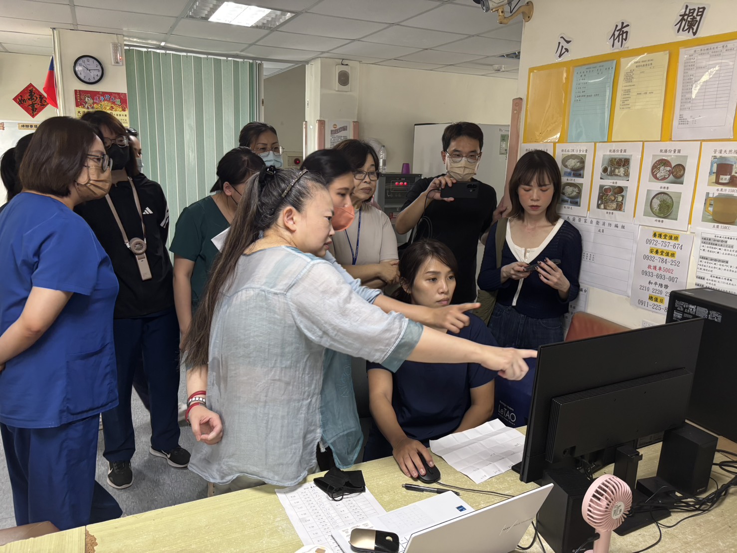 匯嘉健康楊淑貞董座率隊走訪 優化馬蘭榮家智慧照護網 (3)