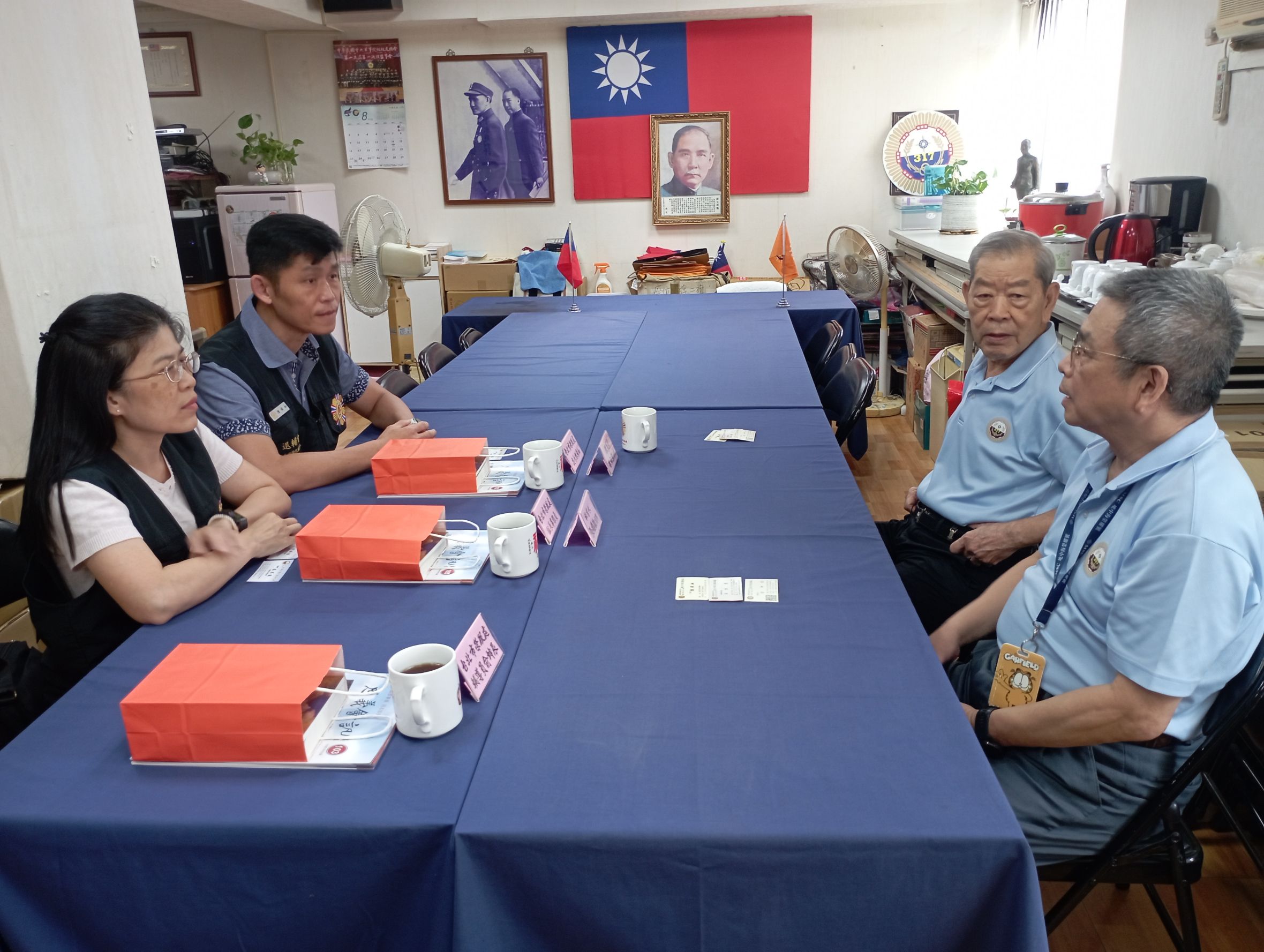 臺北榮服處拜會中華民國忠義同志會攜手深化榮民服務夥伴關係