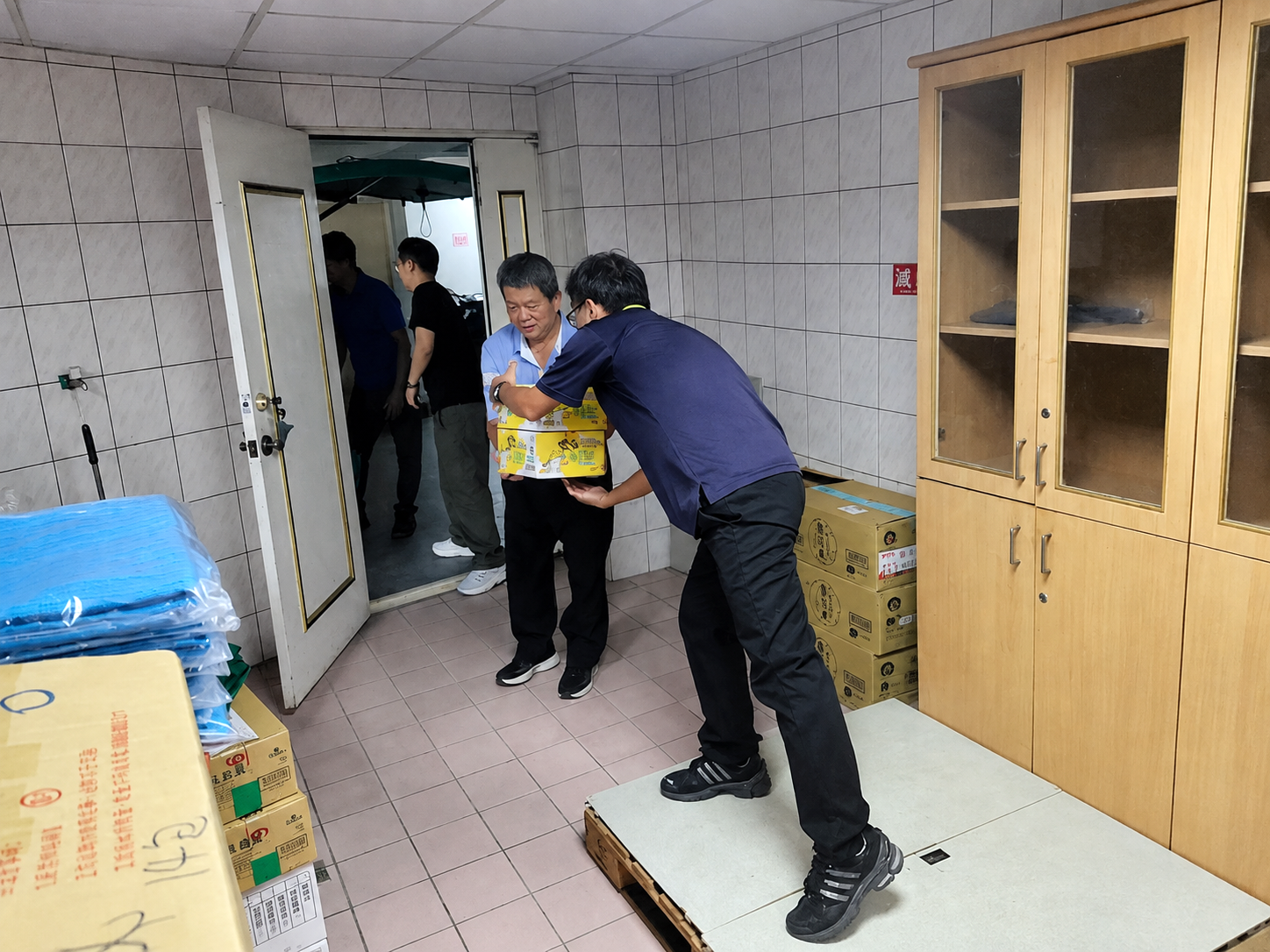 愛心匯聚幸福傳遞 榮民林永偵攜手善心人士捐贈物資關懷南投榮民眷