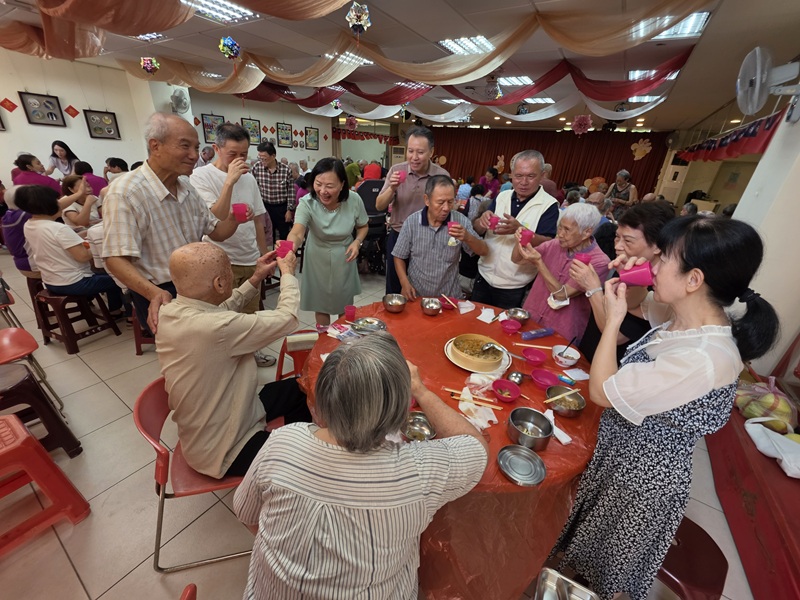 115年9月25日新竹榮家中秋團圓餐 溫馨陪伴長輩過佳節