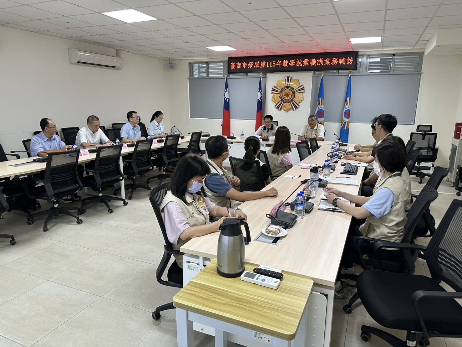 輔導會輔訪臺南市榮服處拜會優質企業
