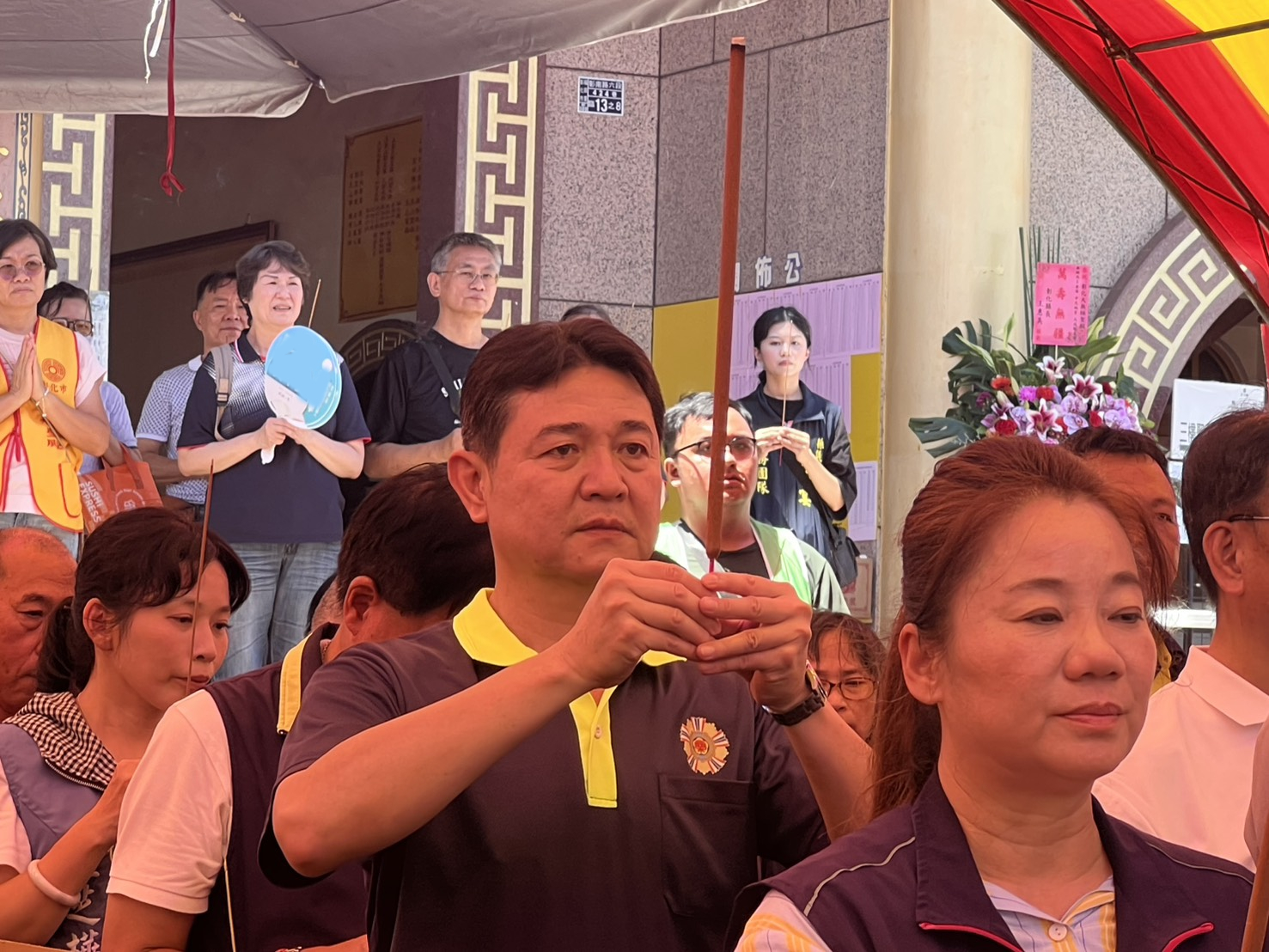 大無極聖殿傳遞愛心溫暖 彰化榮服處攜手民間宮廟關懷照顧榮民眷2