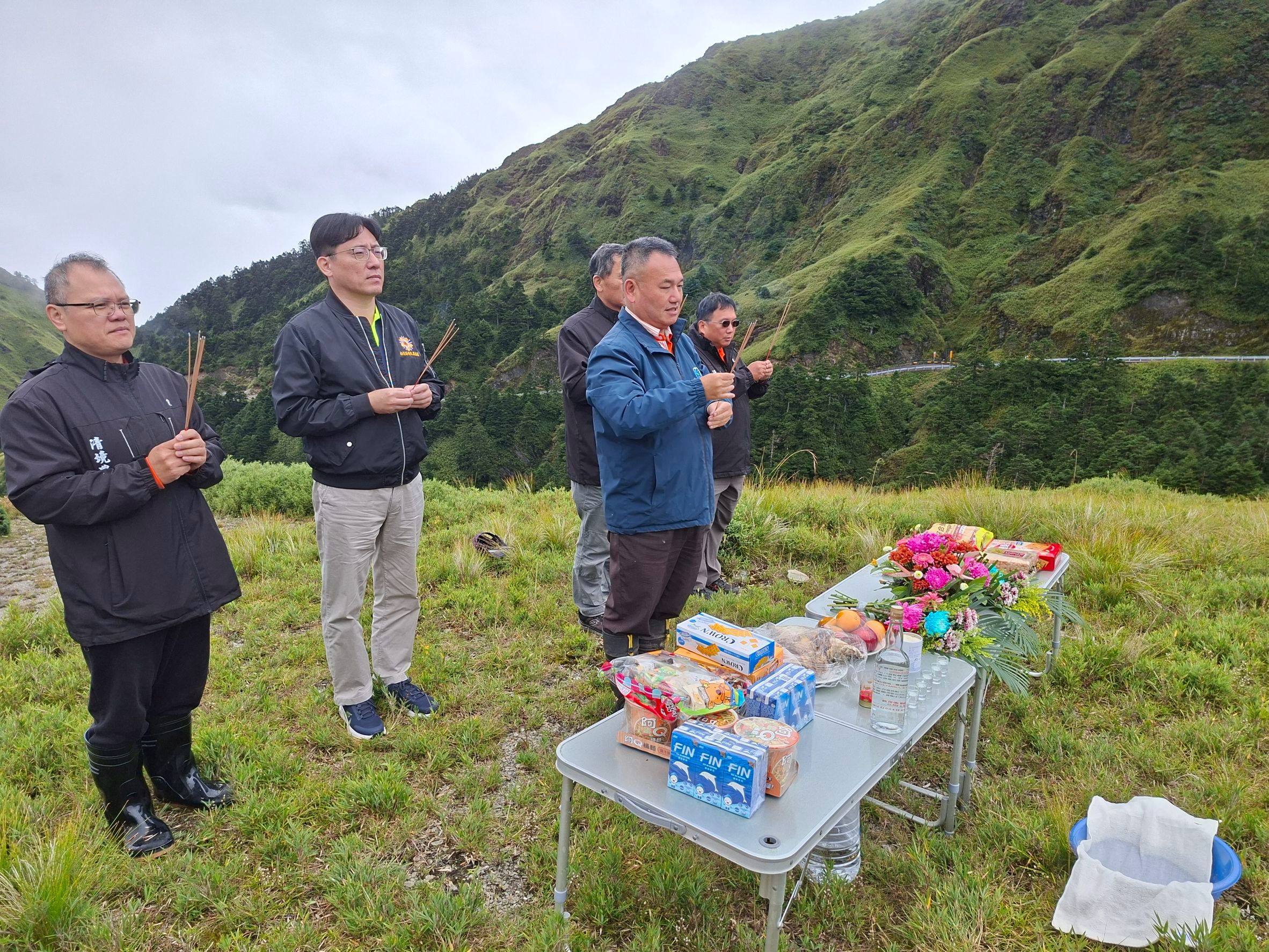 緬懷榮民英雄 清境農場祭祀中橫築路暨榮義民英魂