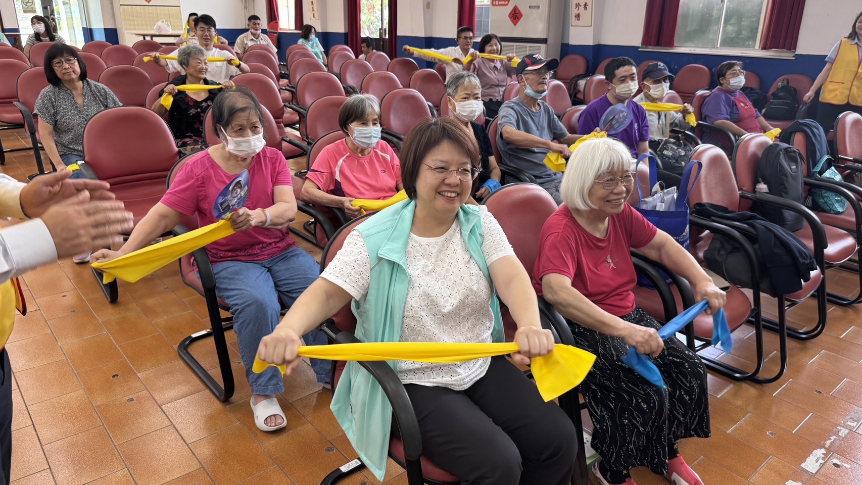 115年9月2日重陽敬老情，彰銀林頭送愛到榮家