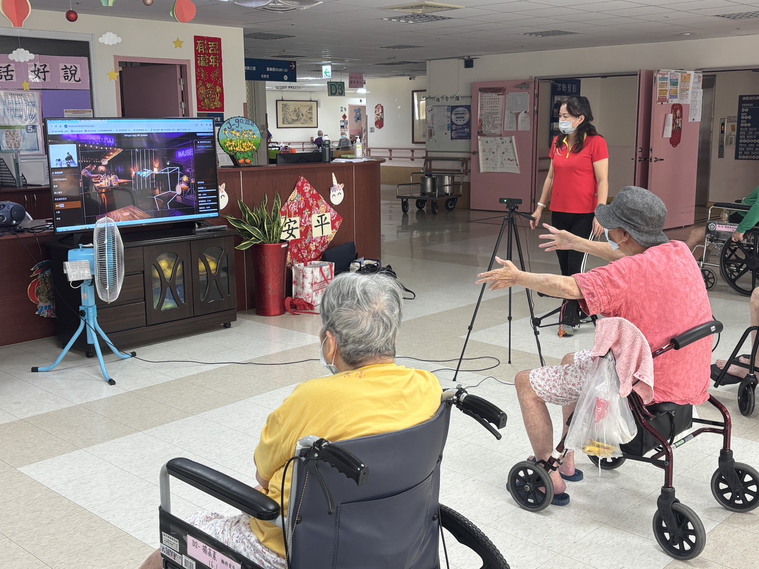 115年9月18日延緩失智課 跟著AI舞動身體，動動雙手也能奏出好音樂！