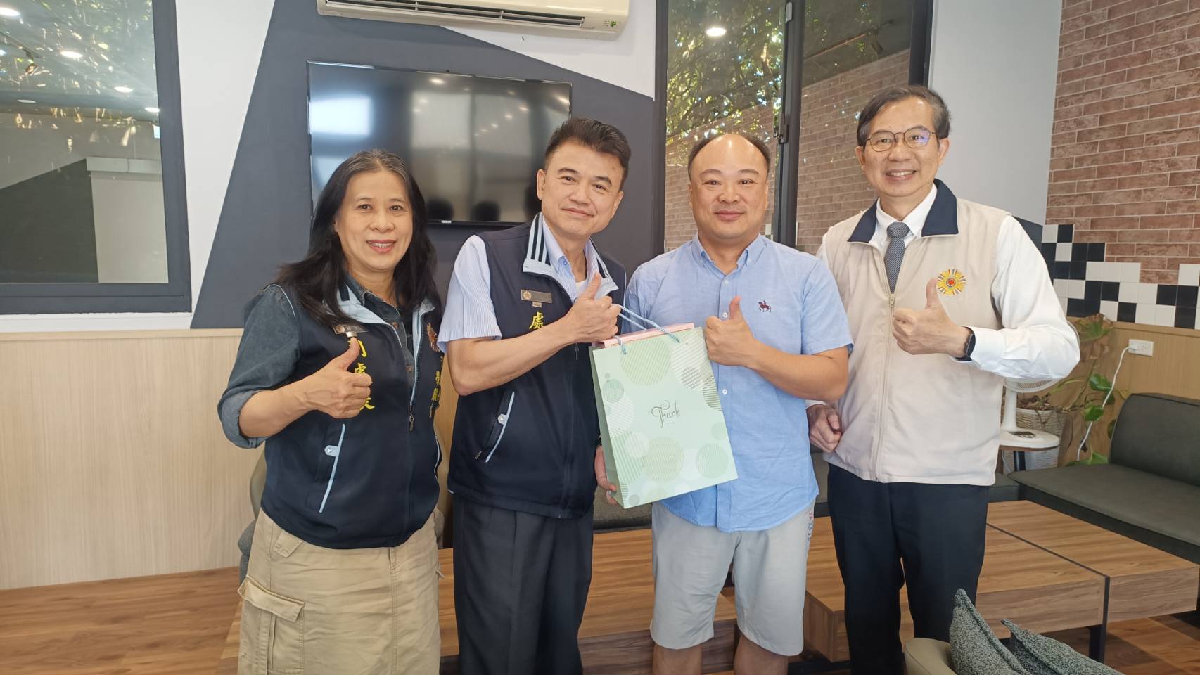 輔導會輔訪澎湖縣榮服處精進服務品質與成效