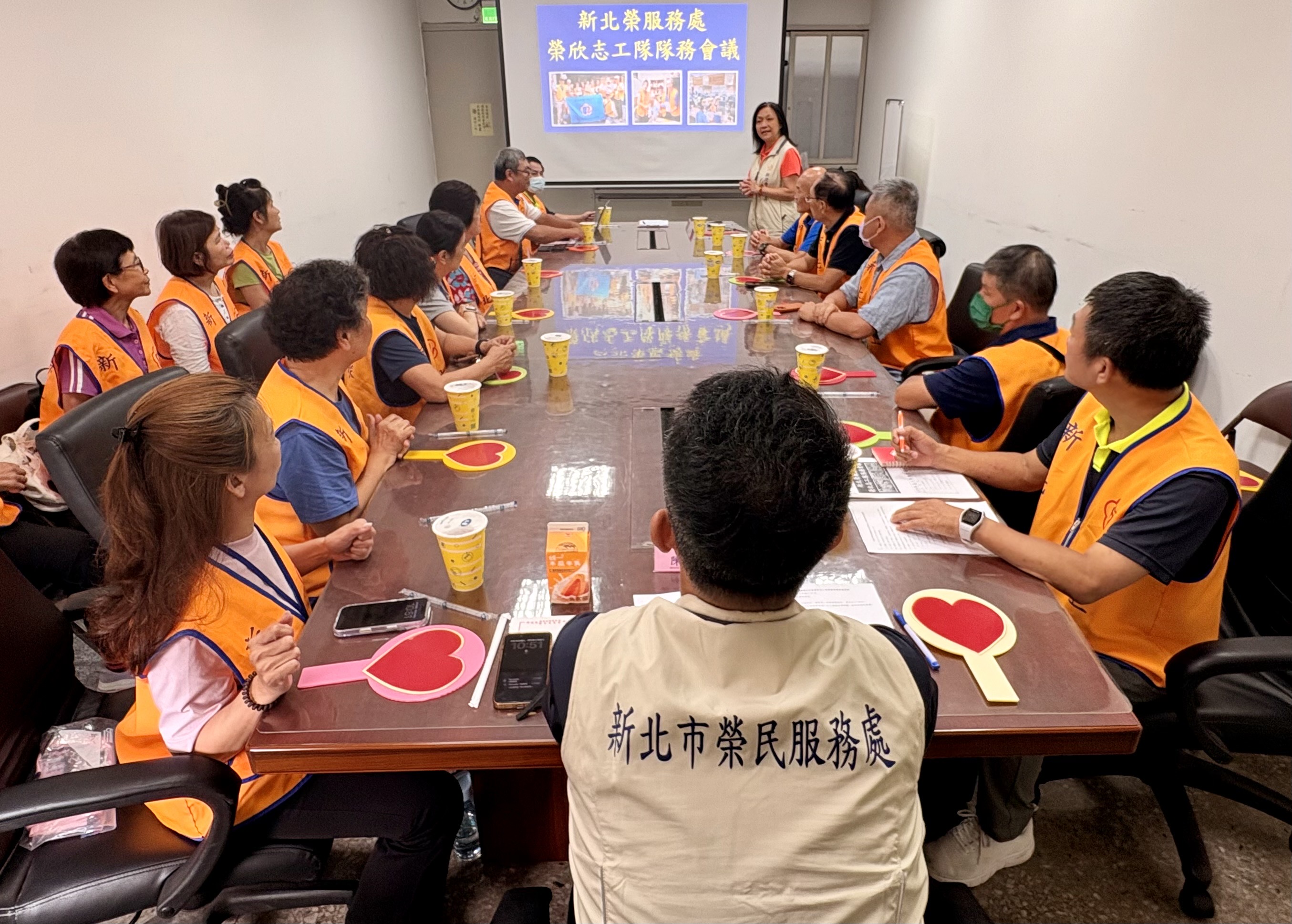 新北榮服處榮欣志工隊務交流　服務量能再升級