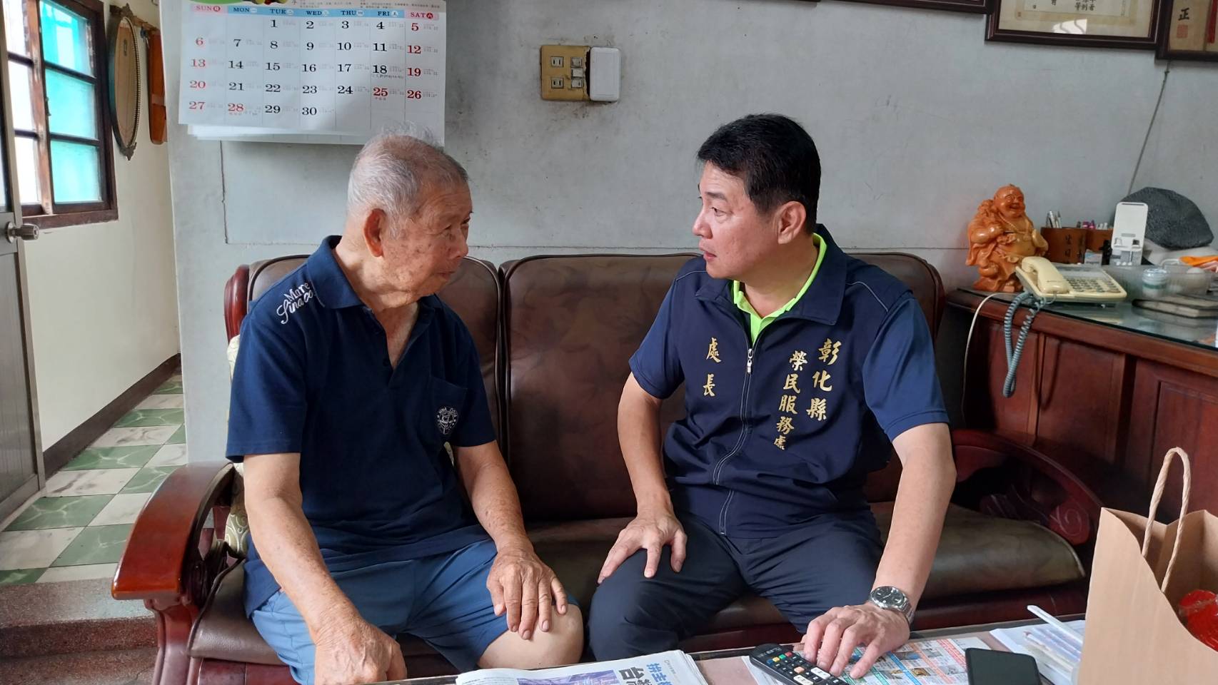 彰化榮服處走進北彰化關懷榮民眷 用陪伴與行動守護每一份牽掛6