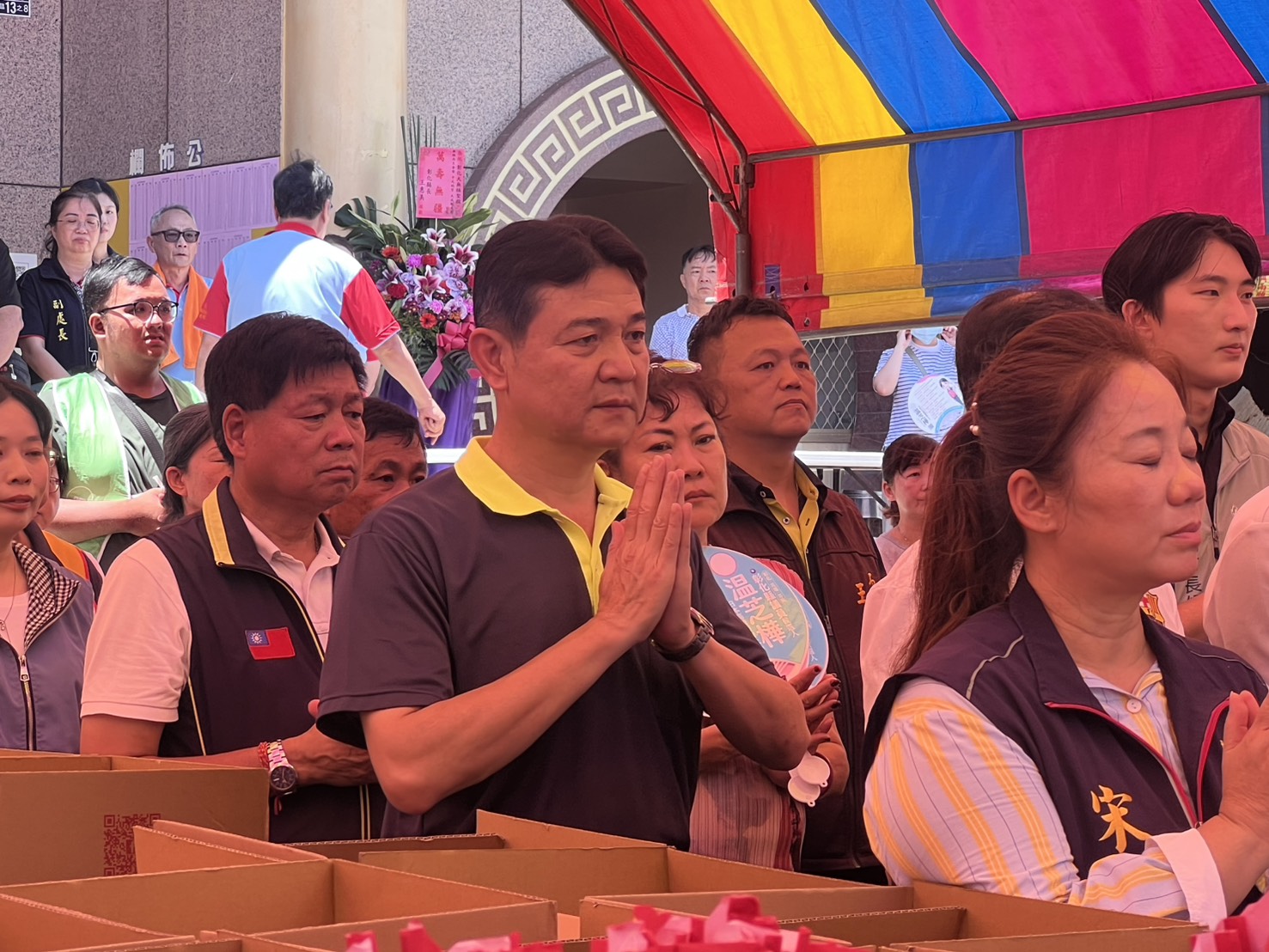 大無極聖殿傳遞愛心溫暖 彰化榮服處攜手民間宮廟關懷照顧榮民眷3