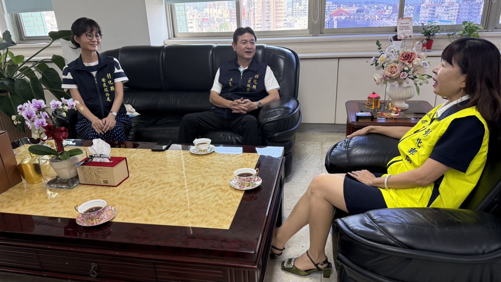 彰化縣榮服處拜會彰化郵局 規劃共辦重陽節關懷活動4