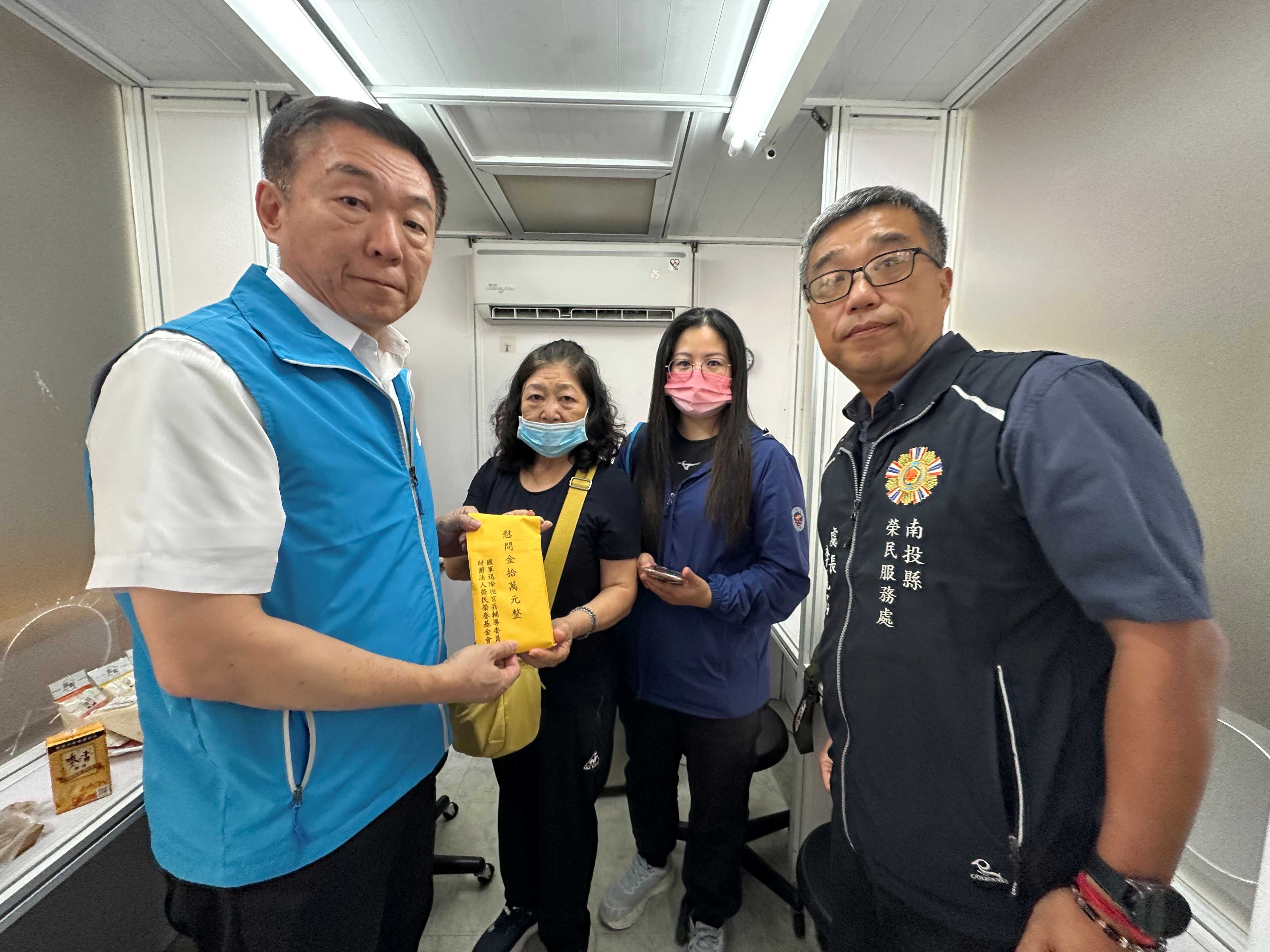 用生命守護生命 榮民消防員救援殉職 輔導會即時送暖關懷遺族