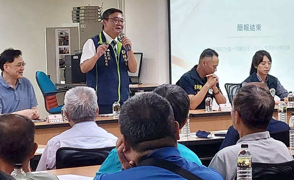 圖六本處劉信義處長與座談會前致詞