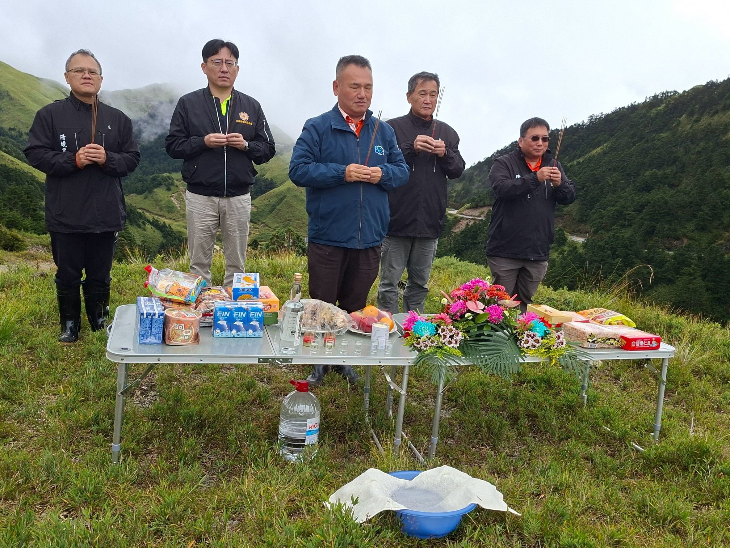 緬懷榮民英雄 清境農場祭祀中橫築路暨榮義民英魂