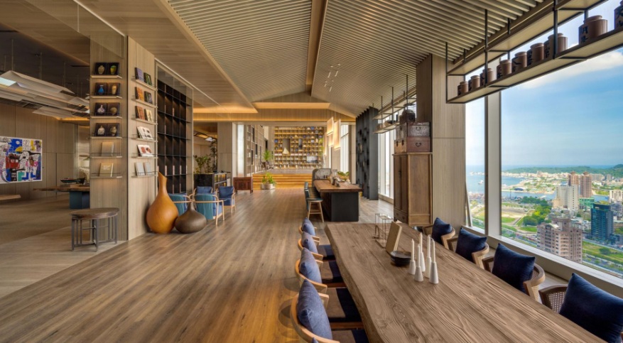 承億酒店休憩區